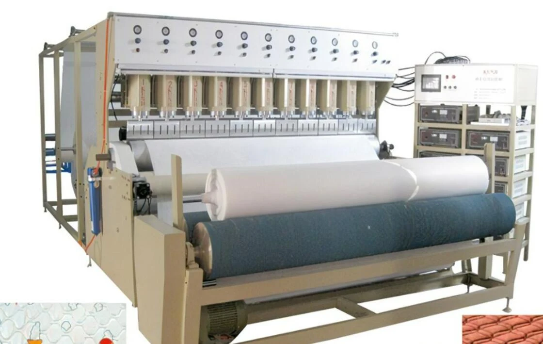 Ultrasonic fabric laminating machine